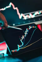 Close-up of cryptocurrency trading analysis - Credits: pexels
