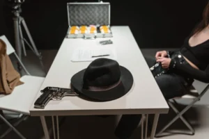 Close-up of a gun and - Credits: pexels