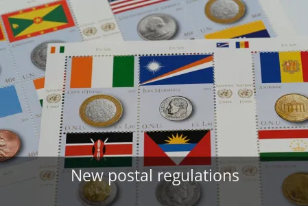 New postal regulations