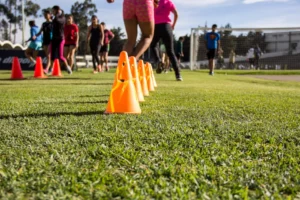 Dynamic soccer training session with - Credits: pexels