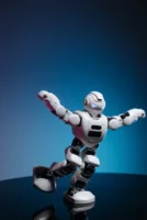 White humanoid toy robot with - Credits: pexels
