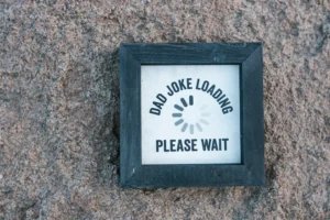 Humorous framed sign with loading - Credits: pexels