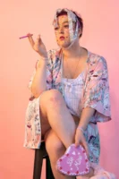 A woman with artistic makeup - Credits: pexels