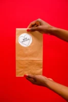 A brown paper bag marked - Credits: pexels