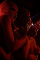 Two individuals wearing ski masks - Credits: pexels