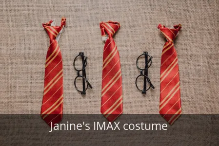 Janine's IMAX costume